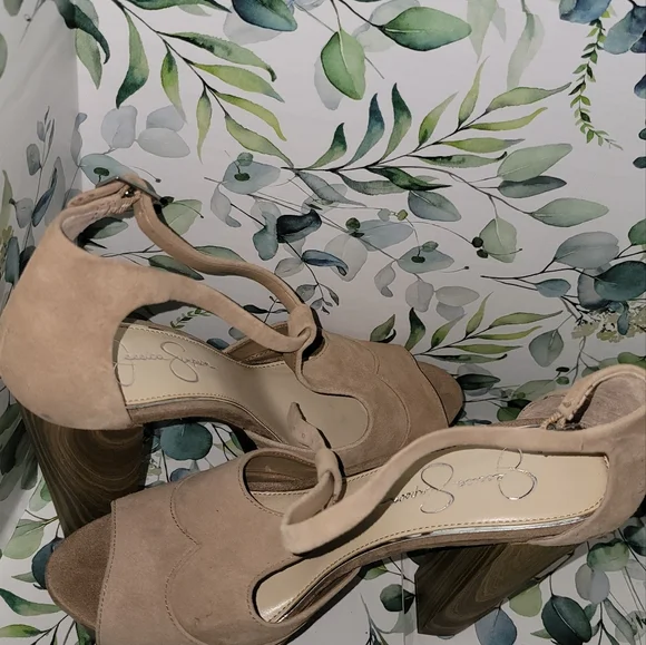 Jessica Simpson Dany Heeled Platform Sandals - Picture 11 of 14